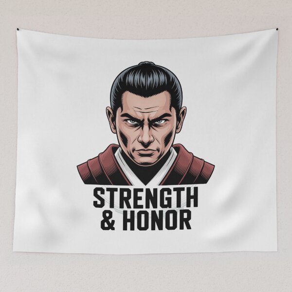 Item preview, Bushido Warrior – Strength & Honor designed and sold by SignumShop.