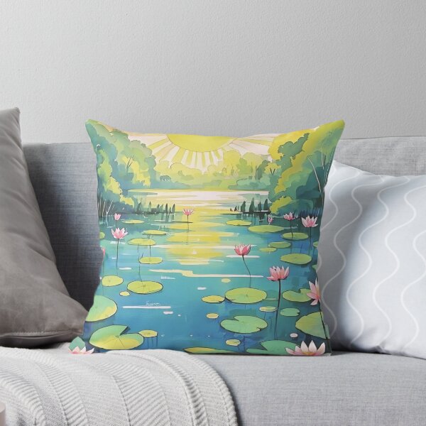 Item preview, Capricious Lilies on the Serene Lake designed and sold by AOCollections.