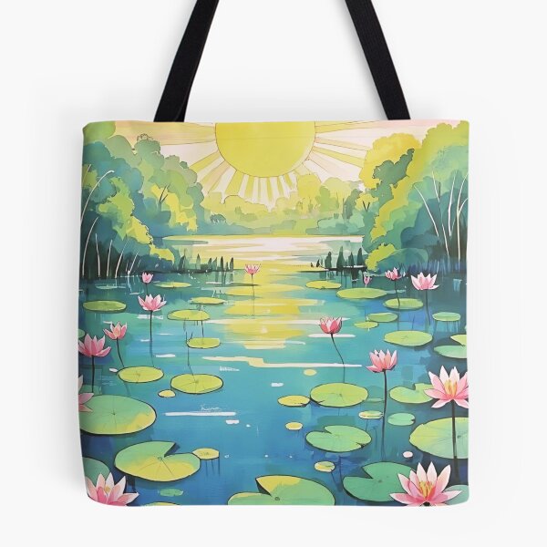 Item preview, Capricious Lilies on the Serene Lake designed and sold by AOCollections.