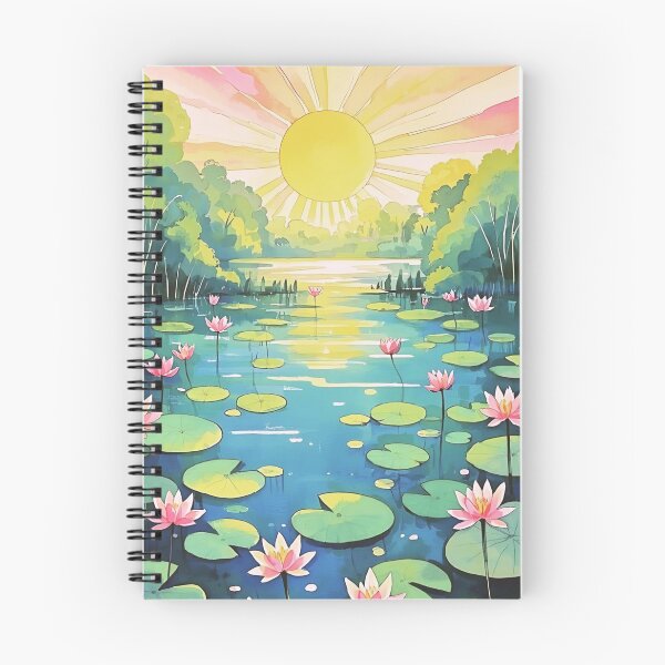 Item preview, Capricious Lilies on the Serene Lake designed and sold by AOCollections.