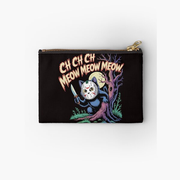 Item preview, Ch Ch Ch Meow Meow Meow – Vintage Halloween Horror Cat Cartoon designed and sold by Slavicsoul.