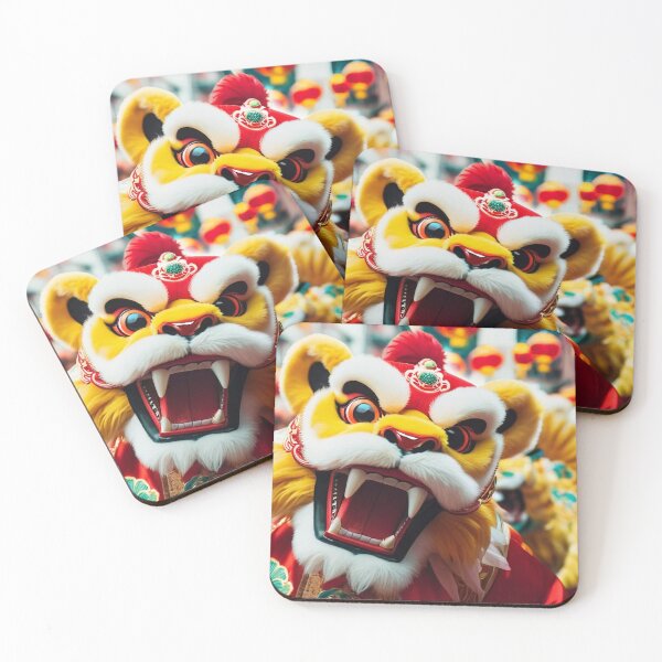 Item preview, Majestic Chinese New Year Lion Dance designed and sold by Nea's World.