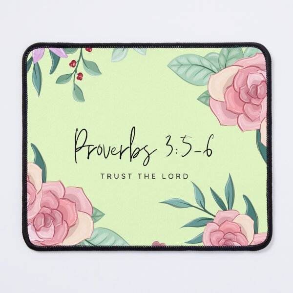 Item preview, Proverbs 3:5-6 | Trust the Lord | Pink 2 designed and sold by Proverbs 3:5-6.