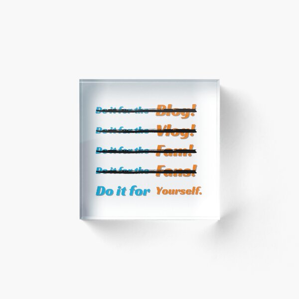 Item preview, Do It for Yourself – Bold Self-Motivation Quote designed and sold by Soujji-Designs.