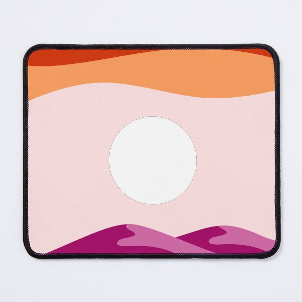Item preview, Lesbian Desert Landscape Subtle Pride Sapphic Flag Queer designed and sold by impossiblesoul.