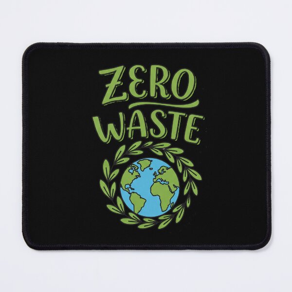 Item preview, Zero Waste – Eco-Friendly Script with Earth and Leaves Icon designed and sold by 001Haiba.