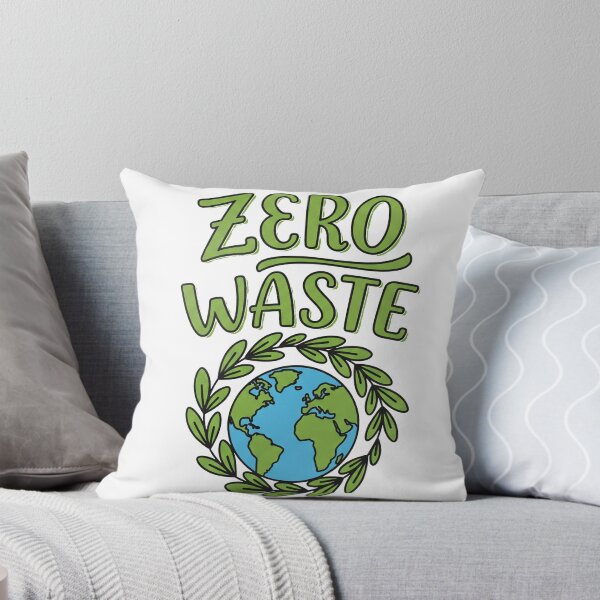 Item preview, Zero Waste – Eco-Friendly Script with Earth and Leaves Icon designed and sold by 001Haiba.