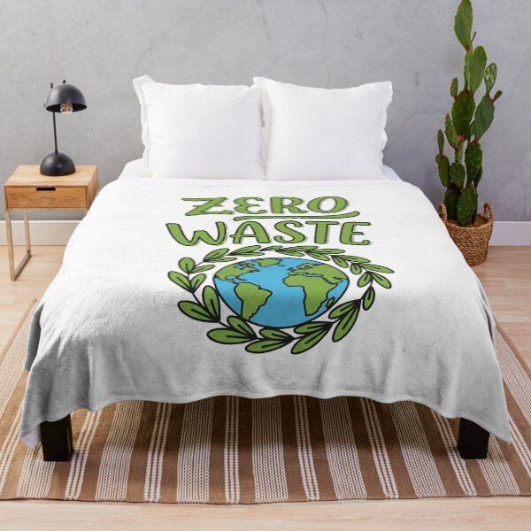 Item preview, Zero Waste – Eco-Friendly Script with Earth and Leaves Icon designed and sold by 001Haiba.