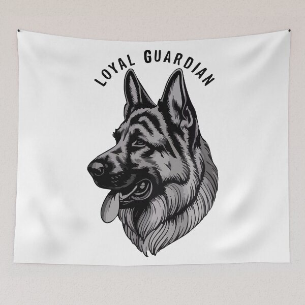 Item preview, German loyal guardian designed and sold by Uglyandcute.
