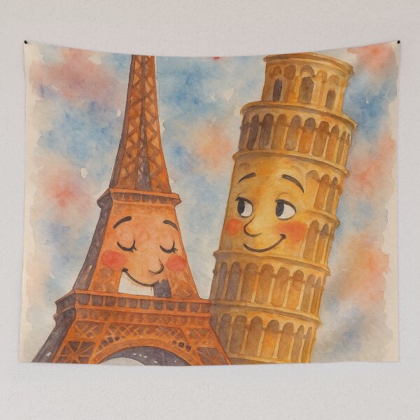 Item preview, We are a couple, love in Paris designed and sold by Mauswohn.