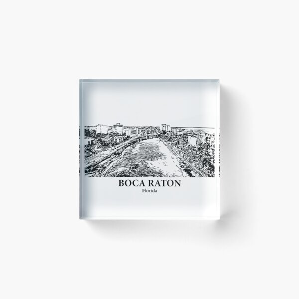 Item preview, Boca Raton – Florida designed and sold by Lakeric Cityscapes.