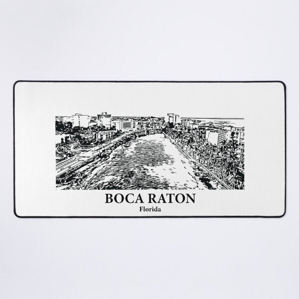 Item preview, Boca Raton – Florida designed and sold by Lakeric Cityscapes.
