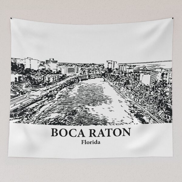 Item preview, Boca Raton – Florida designed and sold by Lakeric Cityscapes.