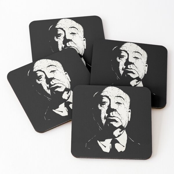 Item preview, Alfred Hitchcock Portrait | Dazzled Weirdo designed and sold by surmind.