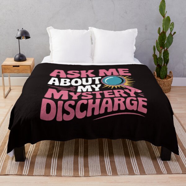 Item preview, Ask Me About My Sarcastic Mystery Discharge designed and sold by sheenmi.