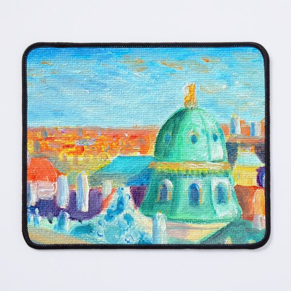 Item preview, Vienna. small oil painting designed and sold by Tereza Pilar  Art.
