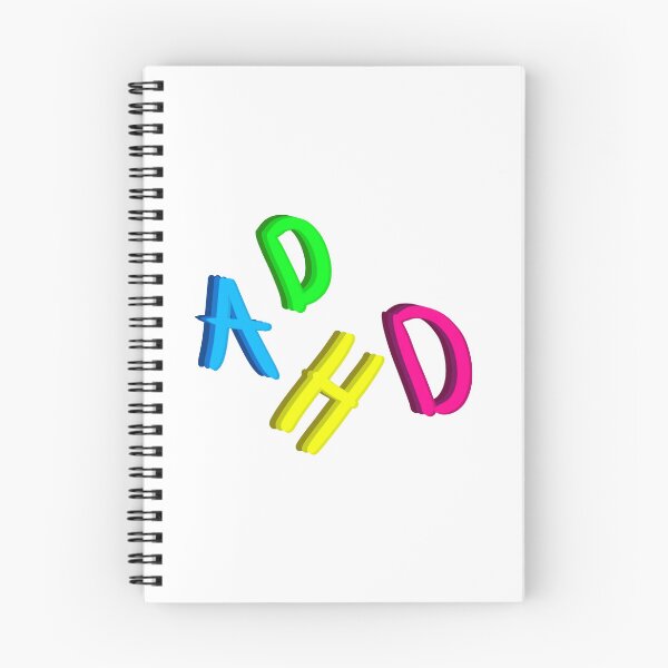 Item preview, ADHD letters designed and sold by Pinkeypode.