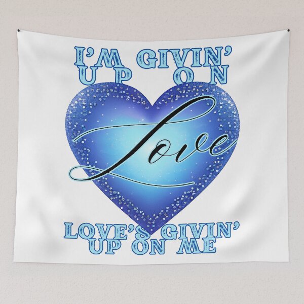 Item preview, Love's Givin' Up On Me designed and sold by Craftonmegan.
