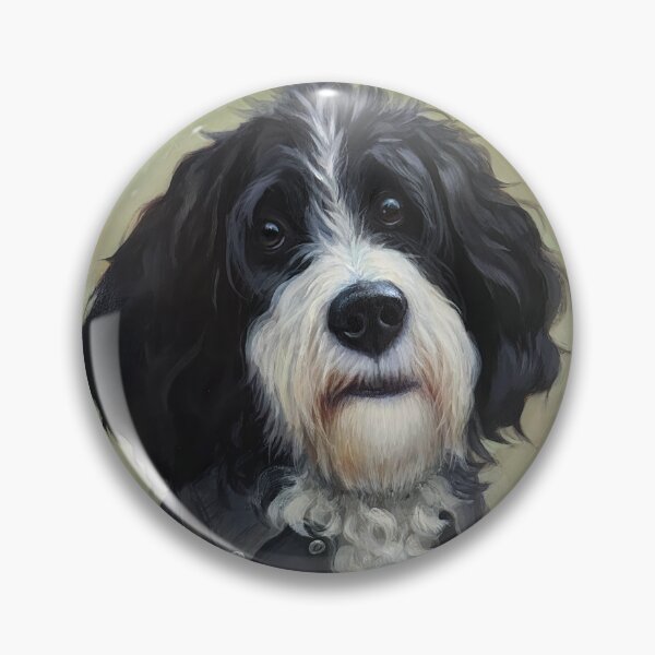 Item preview, Buckley The Sheepadoodle - dog sheepdog poodle designed and sold by HaggisVitae.