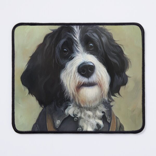 Item preview, Buckley The Sheepadoodle - dog sheepdog poodle designed and sold by HaggisVitae.