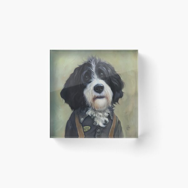 Item preview, Buckley The Sheepadoodle - dog sheepdog poodle designed and sold by HaggisVitae.