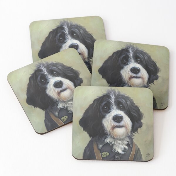 Item preview, Buckley The Sheepadoodle - dog sheepdog poodle designed and sold by HaggisVitae.