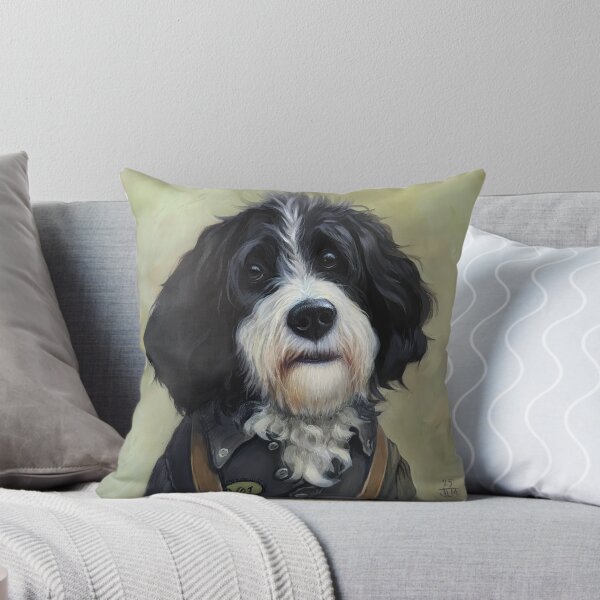 Item preview, Buckley The Sheepadoodle - dog sheepdog poodle designed and sold by HaggisVitae.