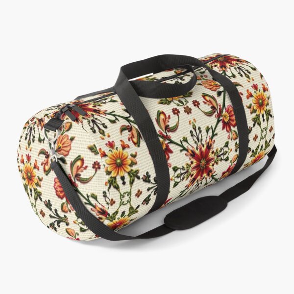 Item preview, Boho Ethnic Floral Embroidery Seamless Pattern designed and sold by TheGaliyaStudio.