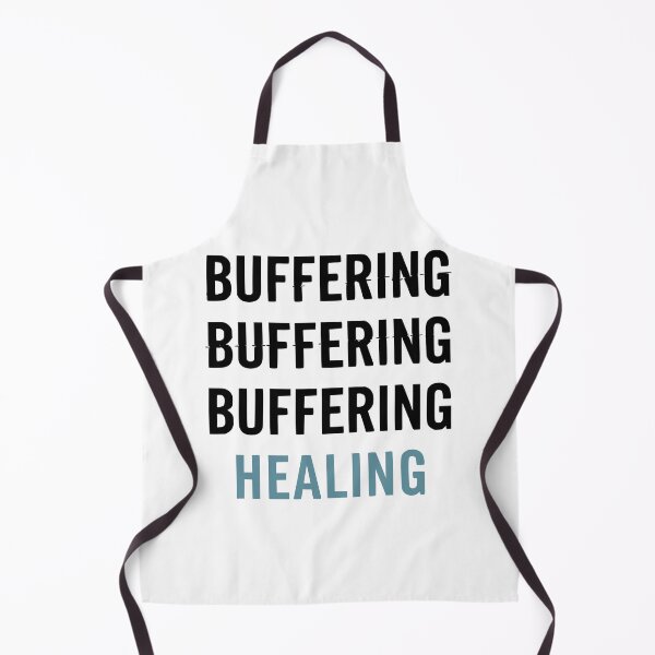 Item preview, “BUFFERING / BUFFERING / HEALING” Tee designed and sold by Mike Draws.