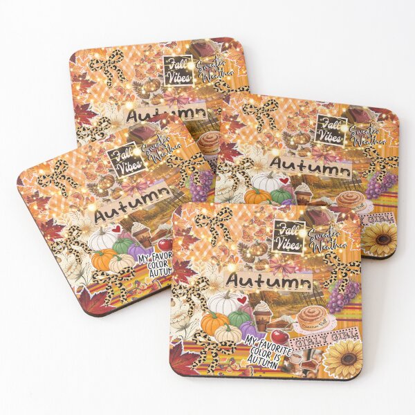 Item preview, Aesthetic Autumn Collage pumpkin Scrapbook  designed and sold by Tetete.