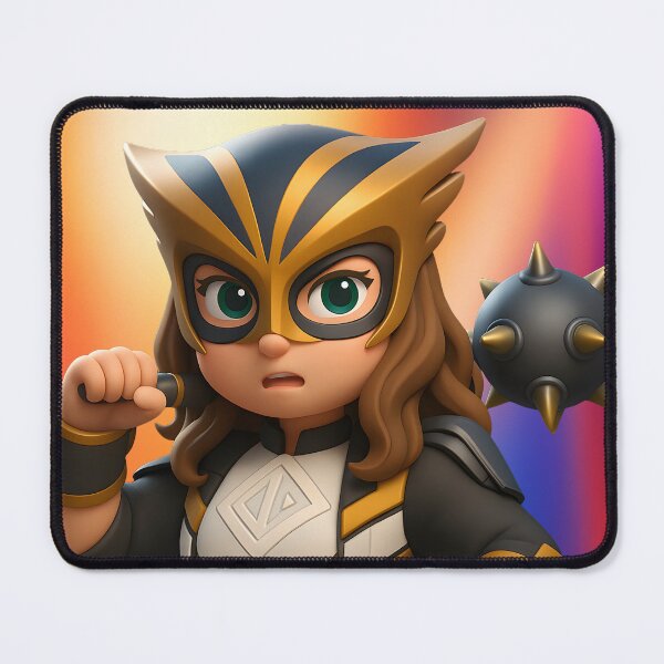 Item preview, Hawkgirl Cute fanart designed and sold by MovieMusicMaker.
