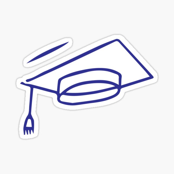 Item preview, Graduation Cap Outline designed and sold by MiniStudio.