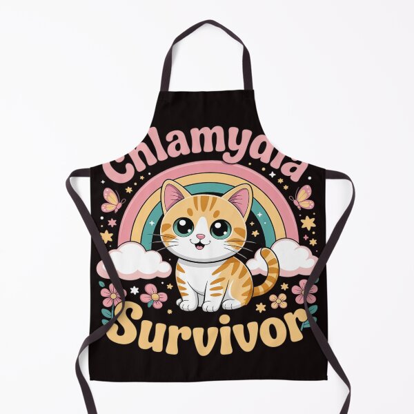 Item preview, Chlamydia Survivor Cat Meme kawaii cat for Adult Humor designed and sold by sheenmi.