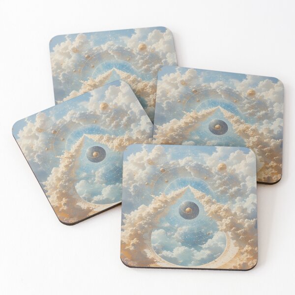 Item preview, Cloud Portal to the Cosmos – Surreal Astral Gateway by NegarTv Designs designed and sold by NegarTv Designs.