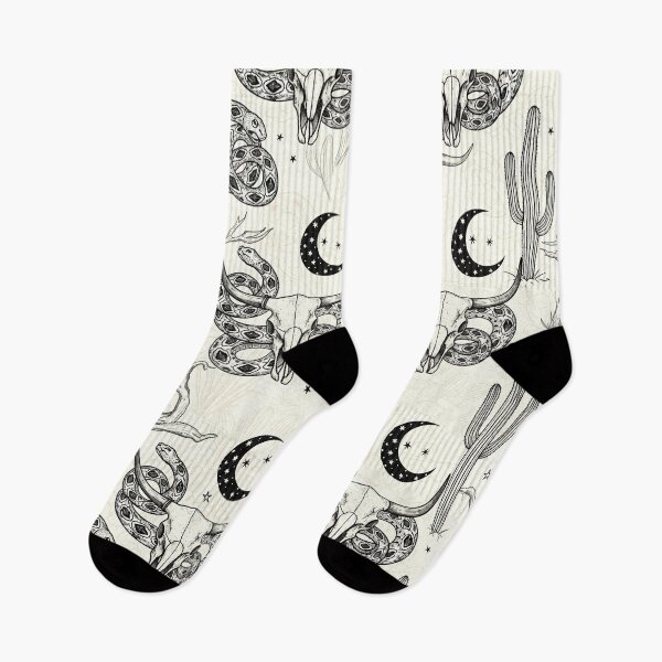 Item preview, Mystical Desert Goth Toile Pattern designed and sold by ColorVR.