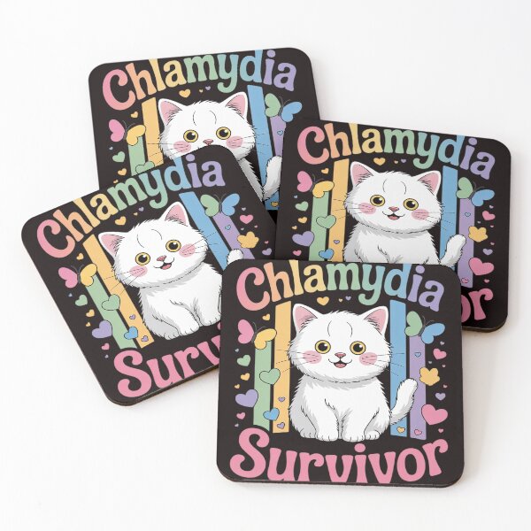 Item preview, Chlamydia Survivor Cat Meme  for Men Adult Humor designed and sold by sheenmi.