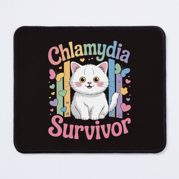 Item preview, Chlamydia Survivor Cat Meme for Men Adult Humor designed and sold by sheenmi.