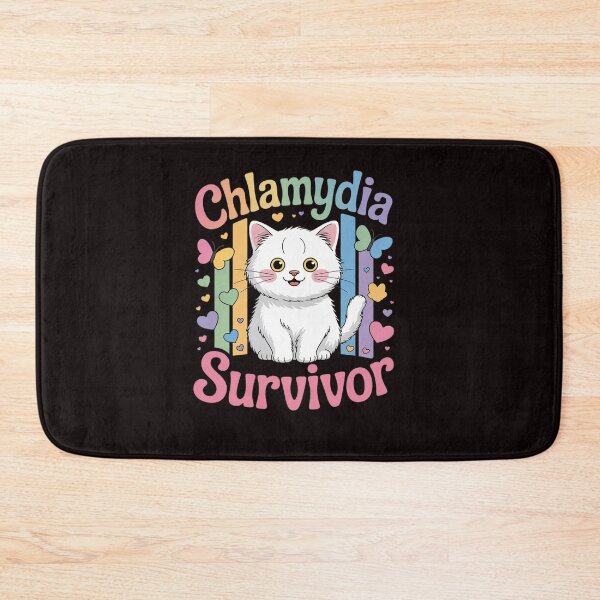 Item preview, Chlamydia Survivor Cat Meme  for Men Adult Humor designed and sold by sheenmi.