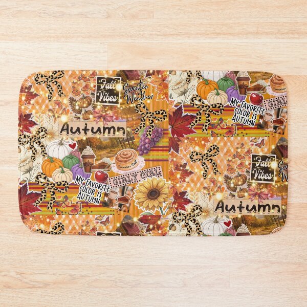 Item preview, Orange Fall Pumpkin Coquette Collage Preppy  designed and sold by Tetete.