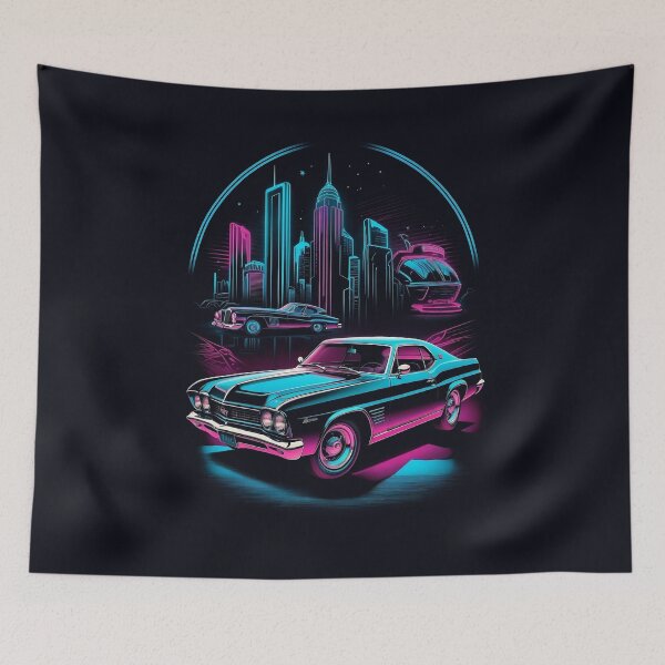 Item preview, Twin Vintage Cars in the City designed and sold by Airod 07.