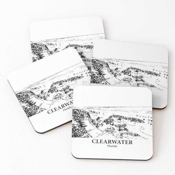 Item preview, Clearwater – Florida designed and sold by Lakeric Cityscapes.