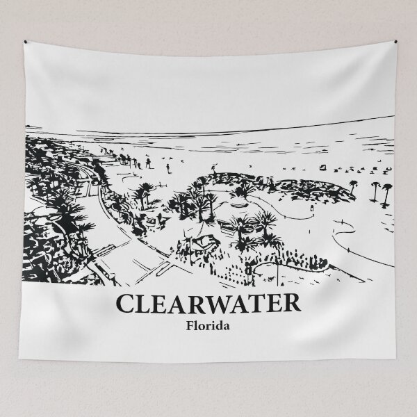 Item preview, Clearwater – Florida designed and sold by Lakeric Cityscapes.