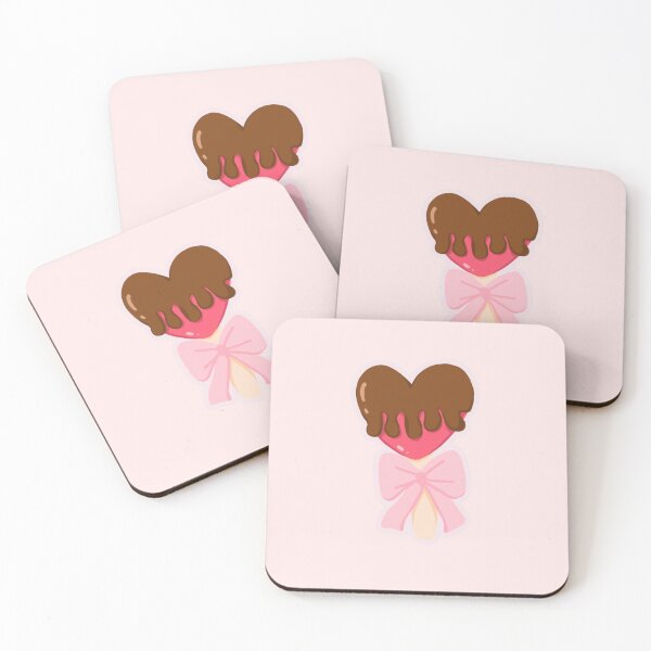 Item preview, Strawberry chocolate lollipop  designed and sold by AlyaCreates.