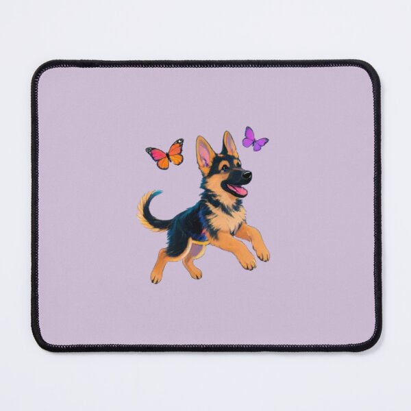 Item preview, Playful German Shepherd Puppy T-Shirt — Colorful Dog Lover Gift Tee designed and sold by Uglyandcute.