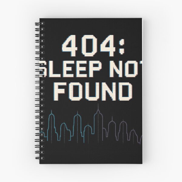 Item preview, 404: Sleep Not Found designed and sold by PiggFamilyPrint.