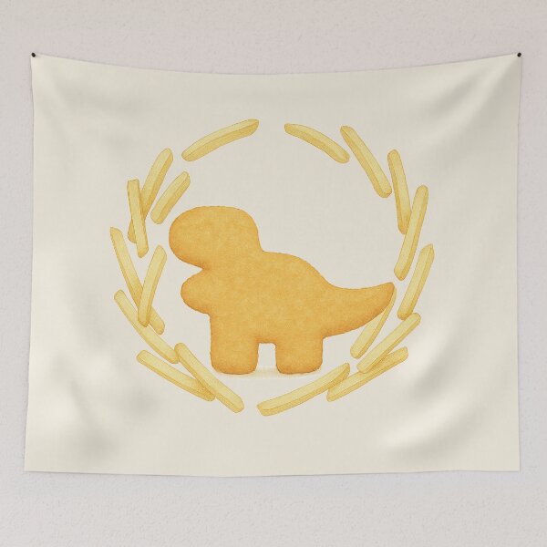 Item preview, Dino nugget designed and sold by DinoDeco.