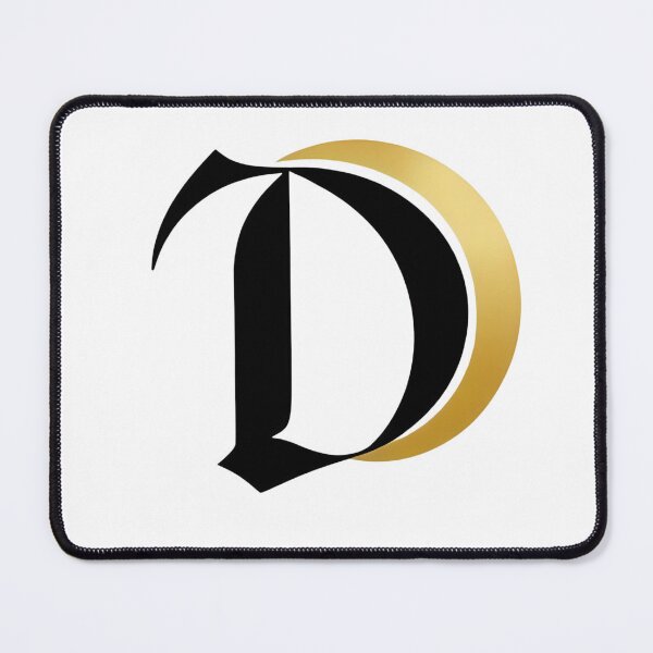 Item preview, Letter D – Gold & Black Elegance designed and sold by RAKO13.