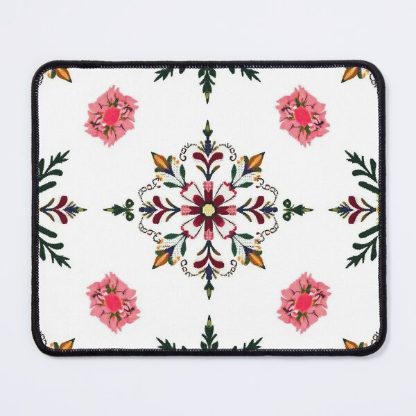Item preview, Delicate Folk Flowers Seamless Pattern & ethnic Slavic traditional decor designed and sold by TheGaliyaStudio.