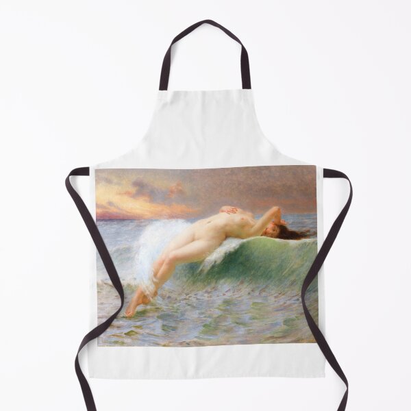 Item preview, Nude in the Waves The Water Nymph by Guillaume Seignac designed and sold by TeeARTHY.