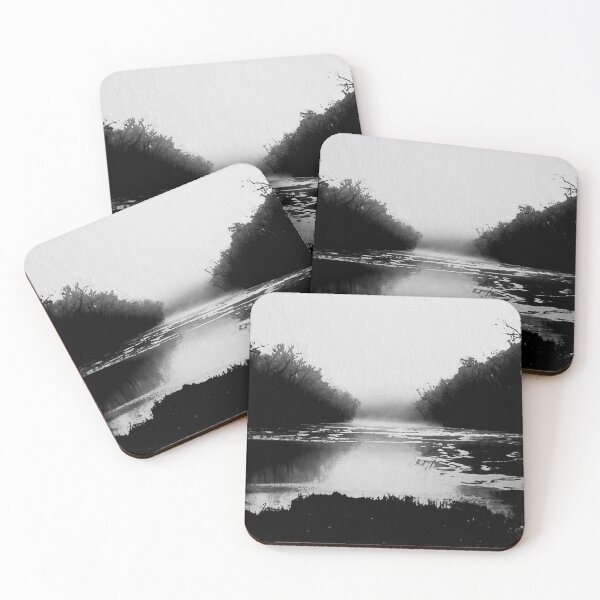 Item preview, River on a foggy morning designed and sold by Camp Gamble Designs.